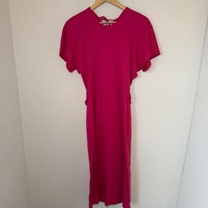 Oceano Dress Women's Size 10 PInk Vintage Casual Resort Italian